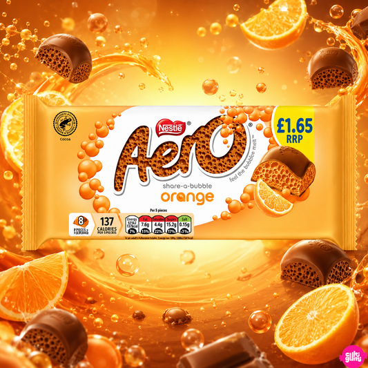 Aero Orange 90 g – Narancsos Buborékos Tejcsokoladé