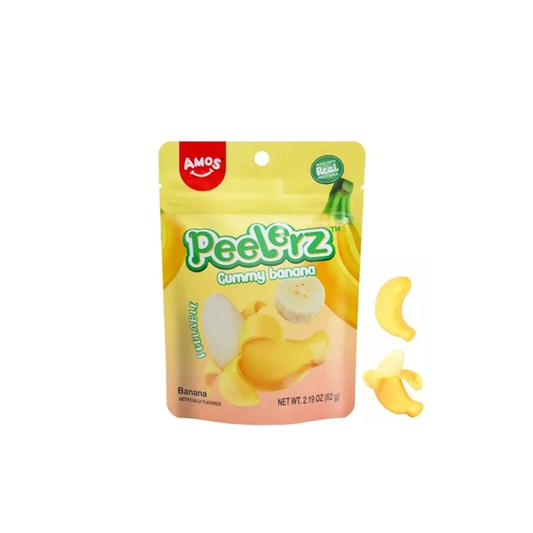 Amos Peelerz Banános Gumicukor 62g