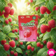 Amos Peelerz Gummy Raspberry – Hámozható málnaízű gumicukor 120 g