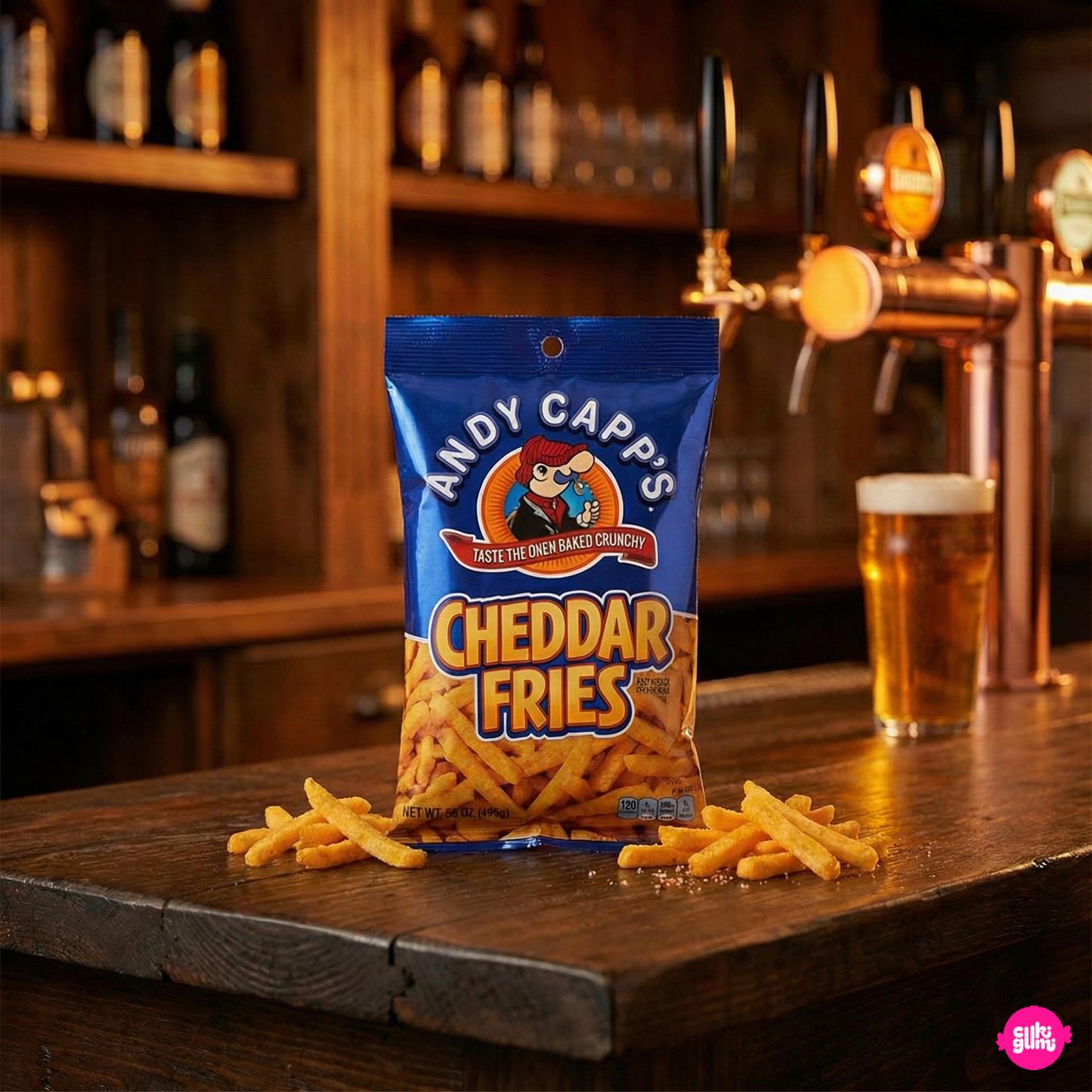 Andy Capp’s Cheddar Fries – Sajtos Ropogós Kukoricasnack 85g