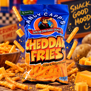 Andy Capp's Cheddar Fries 85 g - Cheddar sajtos puffasztott kukoricasnack 85 g