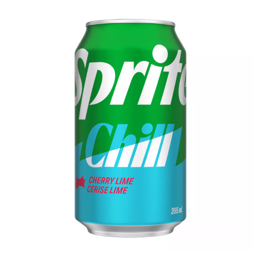 Sprite Chill – Jéghideg Lime & Cseresznye Üdítőital (355 ml)