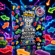 Brain Blasterz rejtélyes savanyú gumicukor 100 g – Brain Blasterz Mystery Gummies