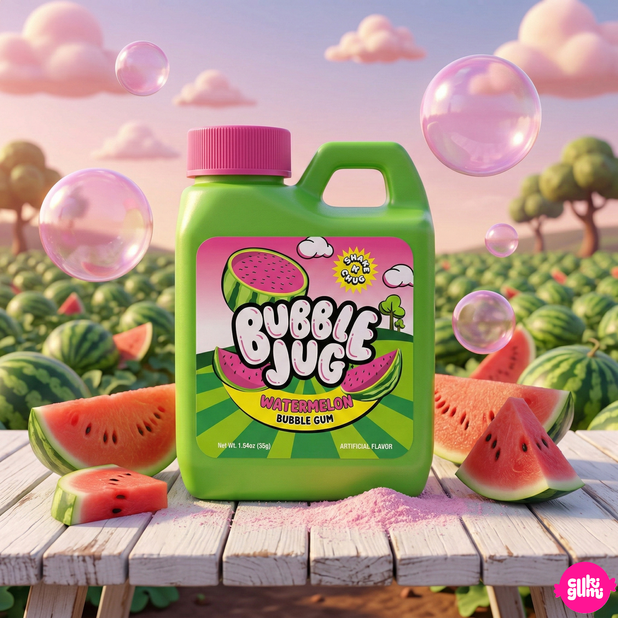 Mini Kanna Rágógumi Cukorka Dinnyés 55 g