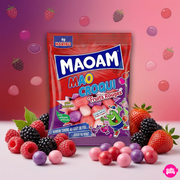 Haribo Maoam Croqui Red Fruit 120 g - Ropogós gyümölcsös gumicukor drazsé