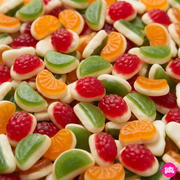 Bebeto Halal Fruit Garden 100 g – Gyümölcsös-Vanilíás Gumicukor Mix