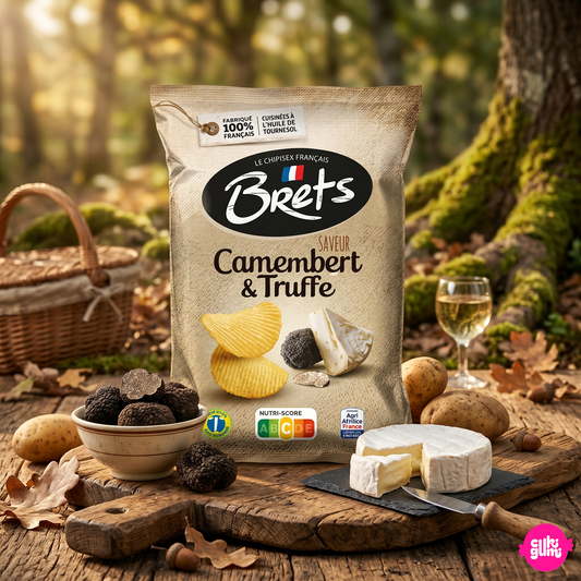 Brets Camembert Crisps 125 g – Camembert Sajtos Chips