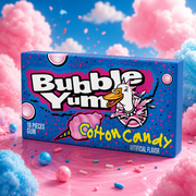 Bubble Yum Cotton Candy 80g – Vattacukor Ízű Amerikai Rágógumi