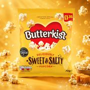 Butterkist Sweet & Salty Popcorn 70g – Édes-Sós Pattogatott Kukorica