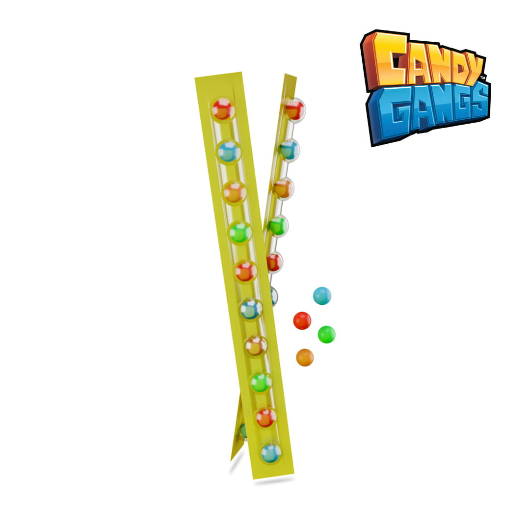 Candy Gangs Retro Gömb Rágógumi 15 g