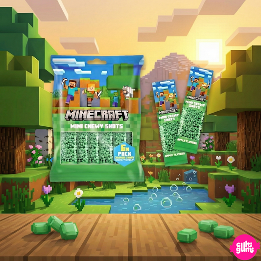 MINECRAFT Mini Rágós Kristálygolyók 6×15 g