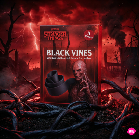 Stranger Things Fruit Rollers Blackcurrant - Feketeribizlis 60g