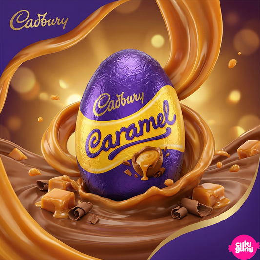 Cadbury Caramel Egg – Karamellás töltött tejcsokoládé tojás 40 g