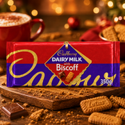 Cadbury Dairy Milk Biscoff Tejcsokoládé Biscoff Kekszdarabokkal 350 g