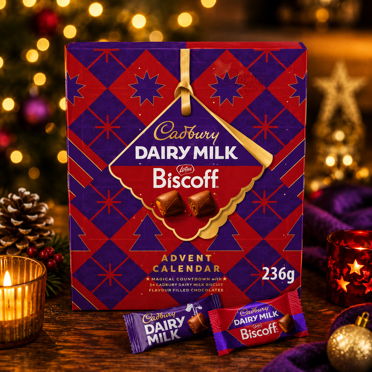 Cadbury Dairy Milk Biscoff Adventi Naptár 236 g