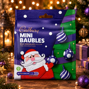 Cadbury Mini Baubles Üreges Tejcsokoládé Gömbök 72 g