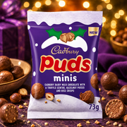 Cadbury Mini Puds Tejcsokoládé Trüffeles Töltelékkel 73 g