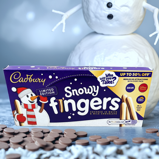 Cadbury Havas Csokirudak - Snowy Fingers 115g