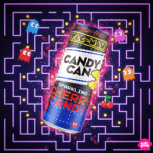 Candy Can Pac-Man – Cseresznyés szénsavas üdítőital 330ml
