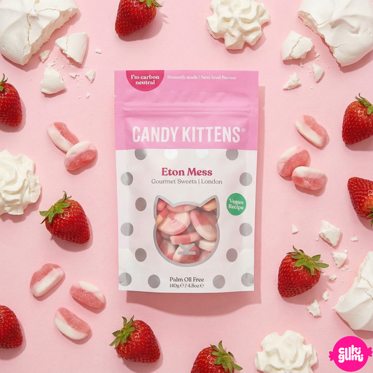 Candy Kittens Eton Mess – Epres–kókuszos gyümölcsgumicukor 140g