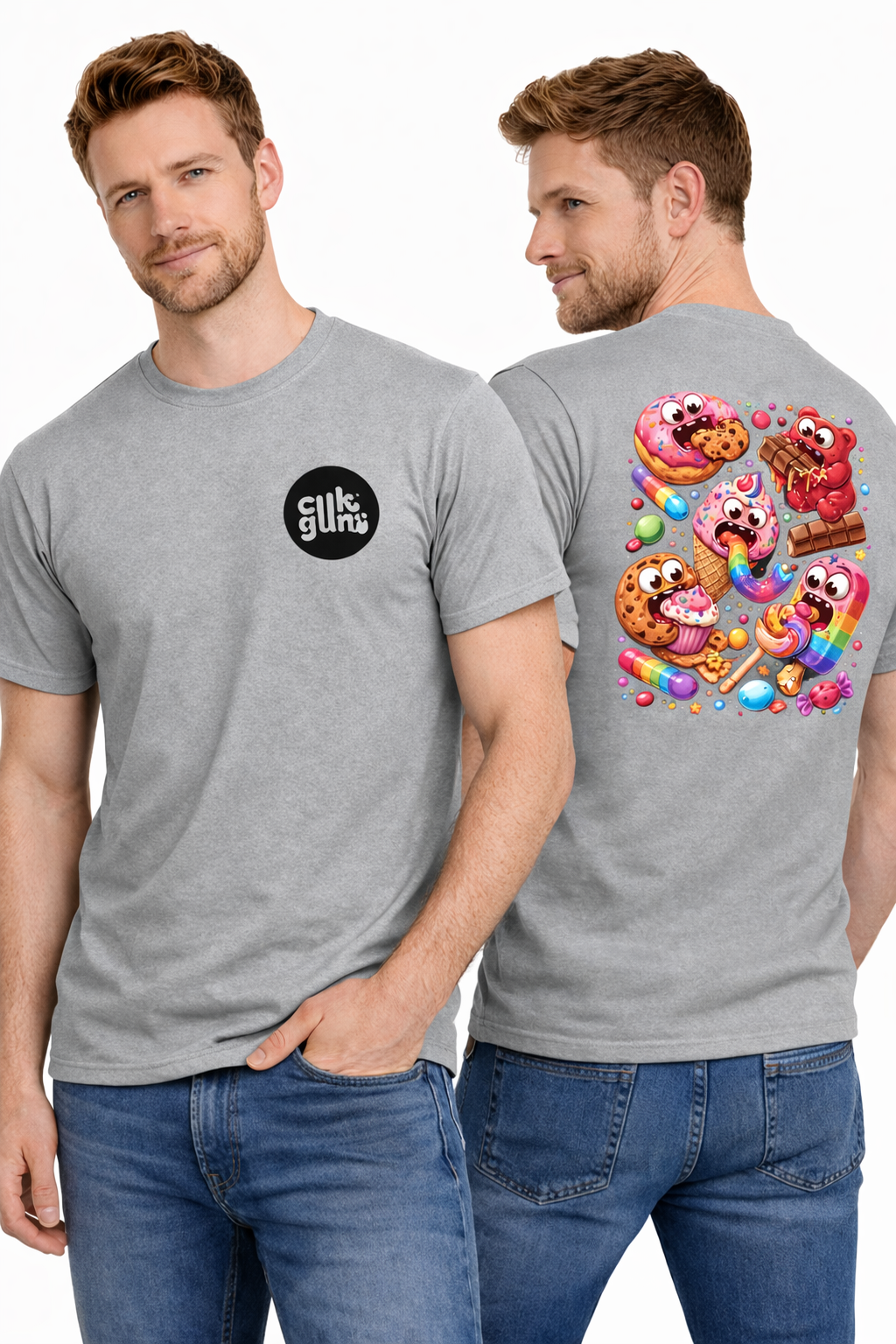 Cukigumi Káosz Férfi Póló – Sweet Madness