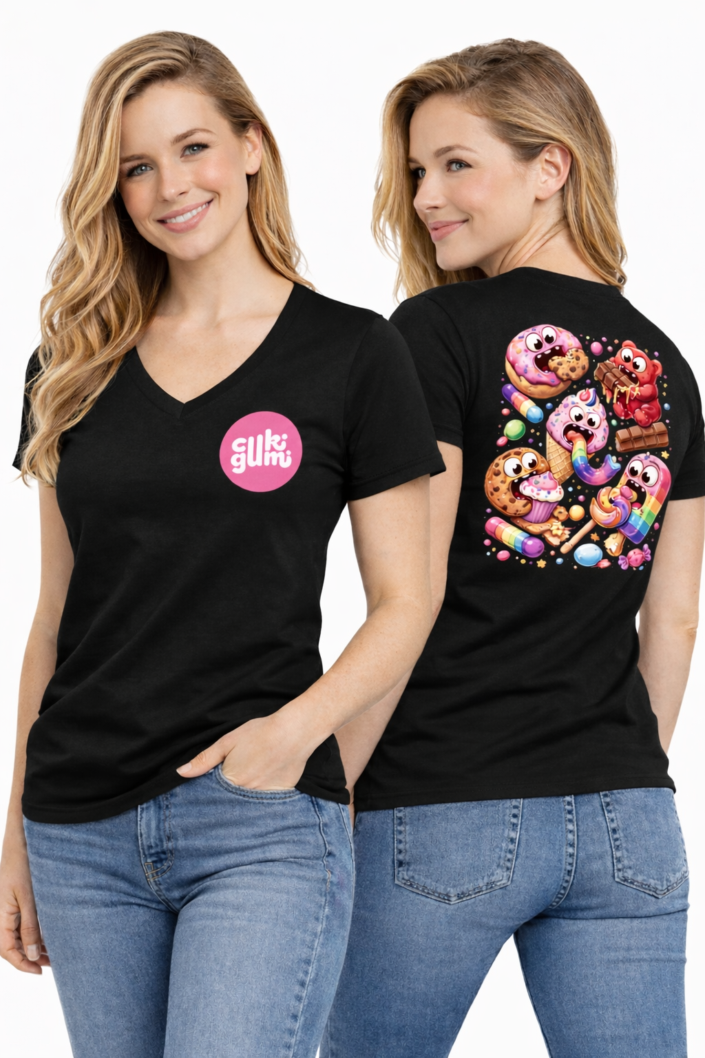 Cukigumi Káosz Női Póló – Sweet Madness
