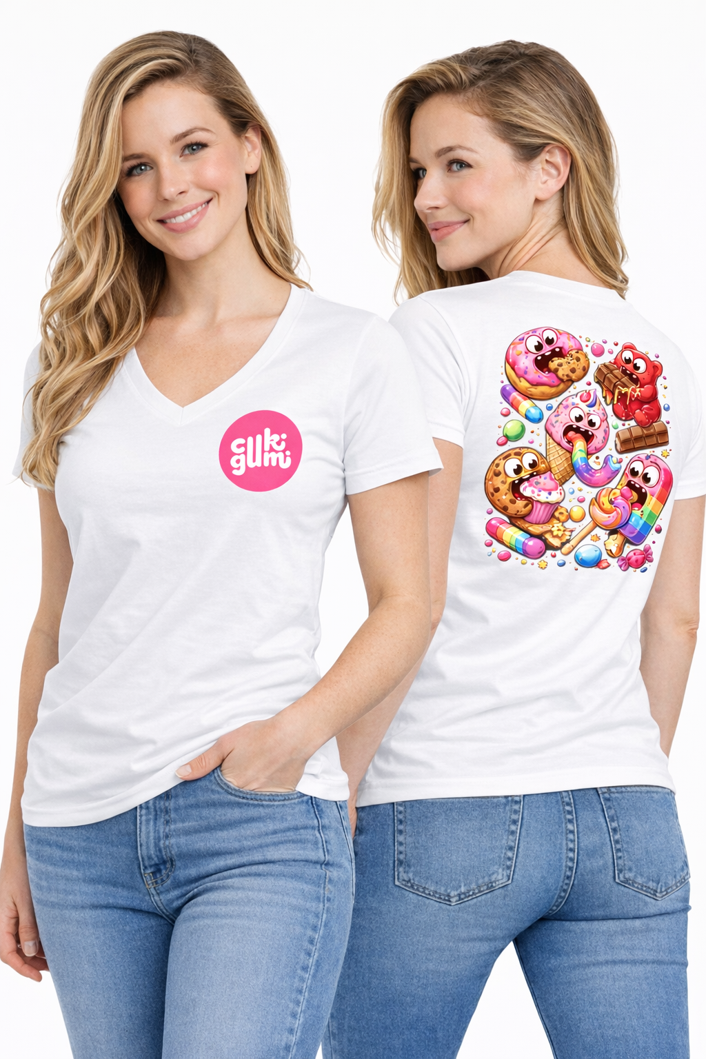 Cukigumi Káosz Női Póló – Sweet Madness