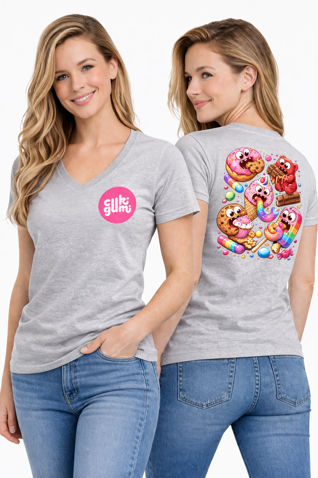 Cukigumi Káosz Női Póló – Sweet Madness