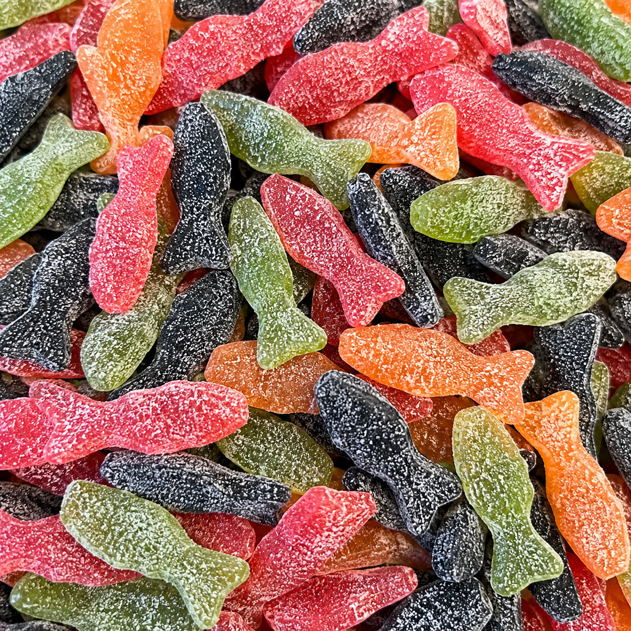 Maynards Bassetts Fizzy Fish Jellies 130 g – Saure Fruchtgummis