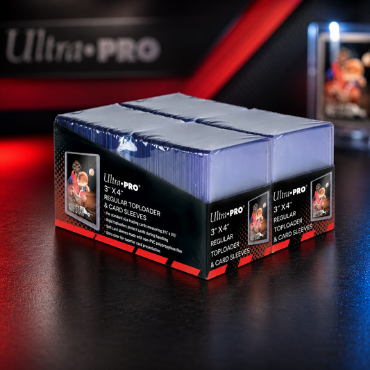 Ultra PRO Regular Toploaders 35PT + Penny Sleeves (200+200 db) – Kártyavédő Szett Standard Méretű Kártyákhoz