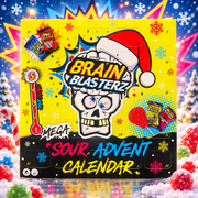 Brain Blasterz Sour Advent 97 g - Extrém savanyú édességes adventi naptár