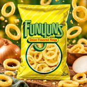 Funyuns Onion Flavored Rings 163 g - Hagymás ízű ropogós kukoricakarikák
