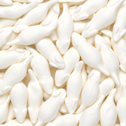 Haribo White Mice – Narancsízű fehér habcukor egér 100 g