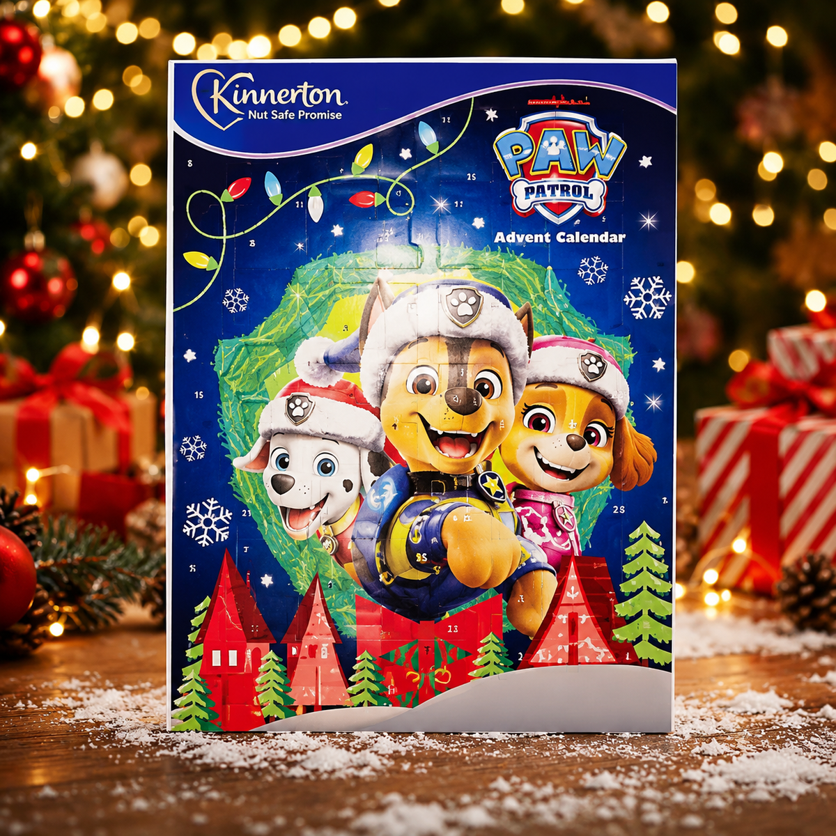 Kinnerton Mixed Character Csokoladés Adventi Naptár 40 g