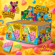 Cheese Gummy 42g – Sajt Formájú Vegyes Gyümölcsízű Gumicukor