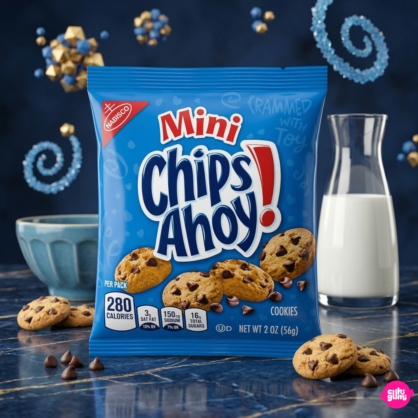 Chips Ahoy! Mini csokidarabos keksz 56 g