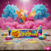 Chupa Chups Big Babol – Tongue Tinting Raspberry Chewing Gum