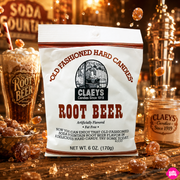Claeys Hard Candies Root Beer 170 g – Root Beer ízű Keménycukorka