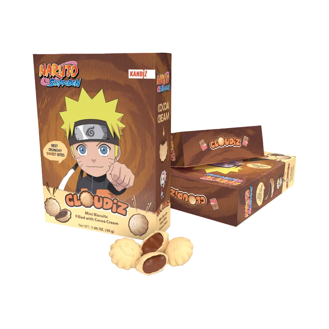 Naruto kakaós keksz