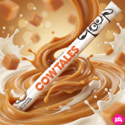 Cow Tales Caramel Vanilla Karamellás–Vaníliás Rágós Desszert Soft Töltelékkel 28 g
