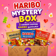 HARIBO Mystery Box – 3 db meglepetés gumicukor csomag