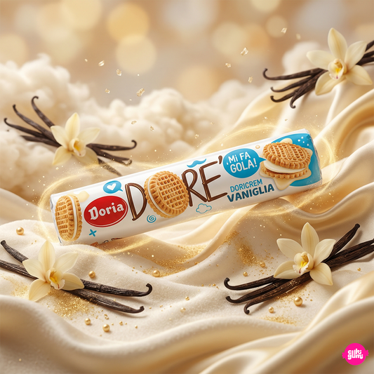 Doria Biscotti Dorè Vaniglia 150 g - Vanilíiás omlos keksz