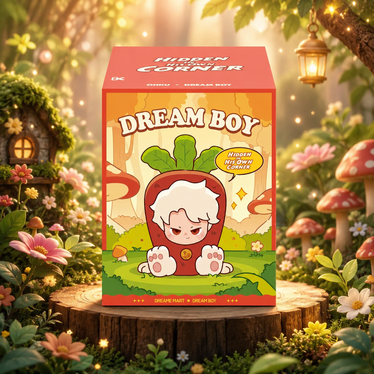 OHKU DREAM BOY Hidden in His Own Corner Series Plush Blind Box – Meglepetés Plüss Figura