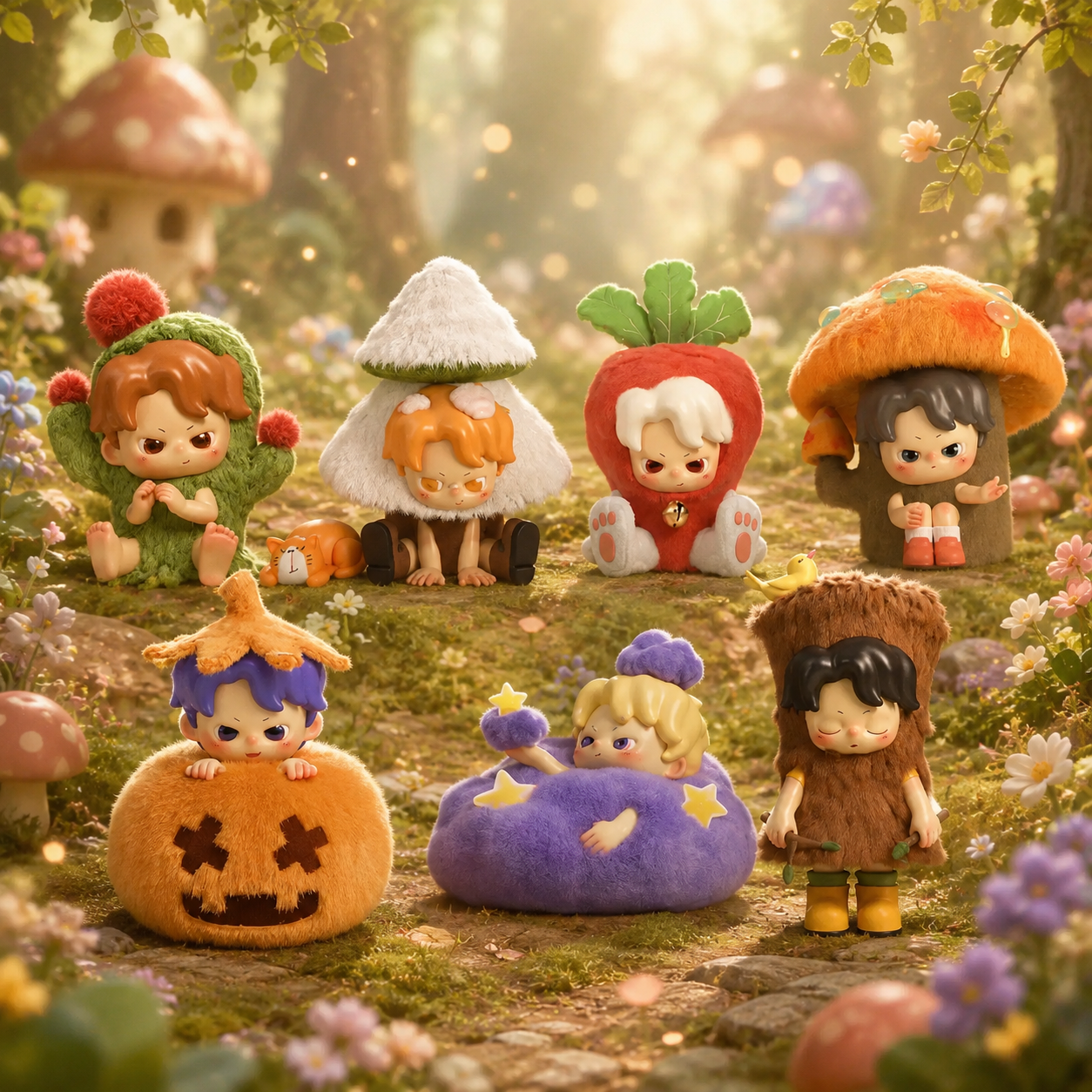 OHKU DREAM BOY Hidden in His Own Corner Series Plush Blind Box – Meglepetés Plüss Figura
