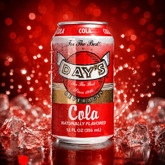 Day's Cola Soda 355ml – Amerikai Kóla ízű Szénsavas Üditőital