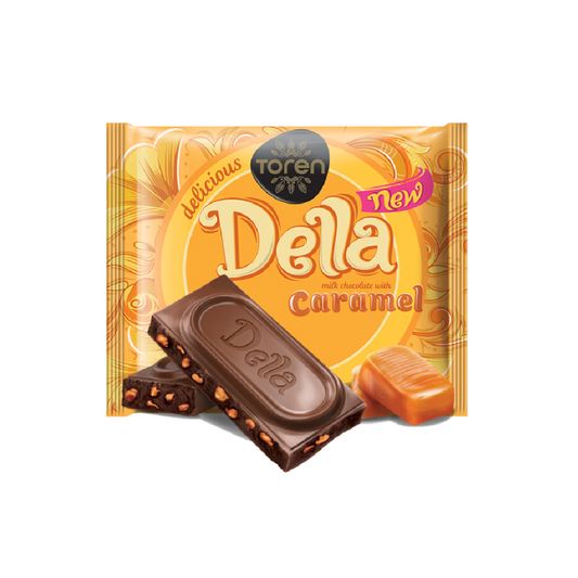 TÖREN DELLA tejcsokis karamellás csoki szelet 52 gr