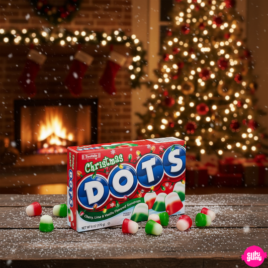 Dots Festive Holiday Flavors – Karácsonyi gyümölcsízű zselés cukorka 170g