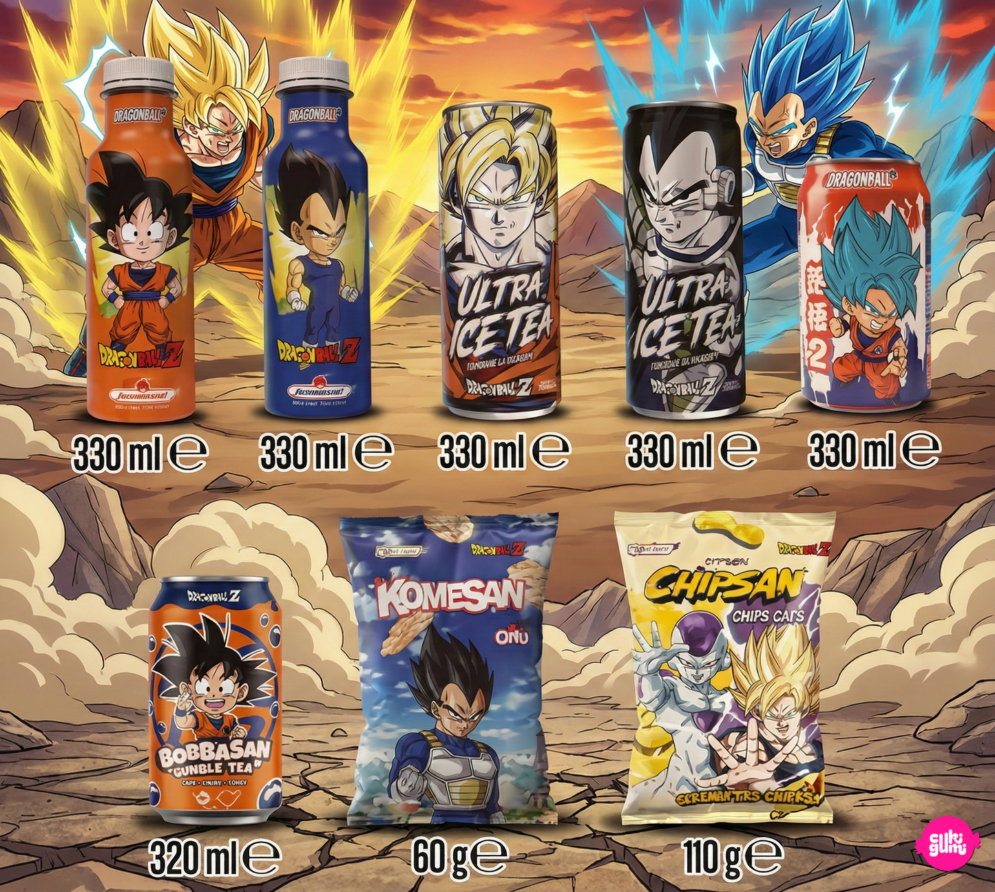 Dragon Ball Food Box Válogatás 235g