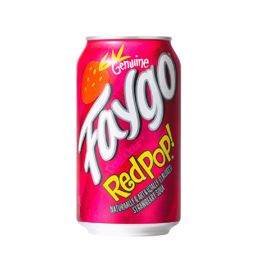 Faygo Red Pop – Epres ízű mexikói szénsavas üdítőital 355 ml