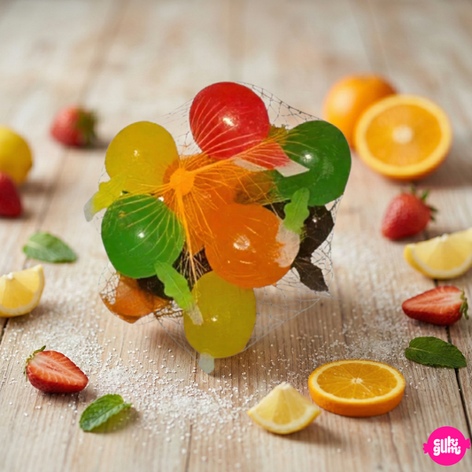 Savanykás Gyümölcs Formájú Zselécukor 315 g